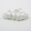 bagues  clips 25 mm (50) blanc