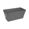 Jardinière Elho® mobile 70 cm - Gris à réservoir d'eau
