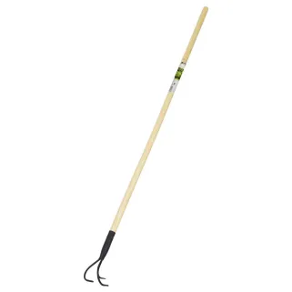 Griffe jardin 3 dents Progarden® - 150 cm - Acier & bois