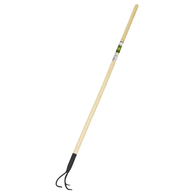 Griffe jardin 3 dents Progarden® - 150 cm - Acier & bois