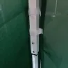 Tonnelle pliable 3x4 m acier vert avec parois latérales