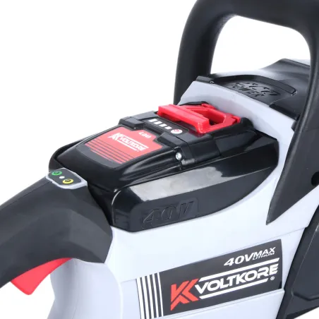 Tronçonneuse 40V Voltkore® - Kit batterie 4Ah + chargeur