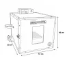 Couveuse DUC 70 Maino® - 70 œufs - Retournement automatique