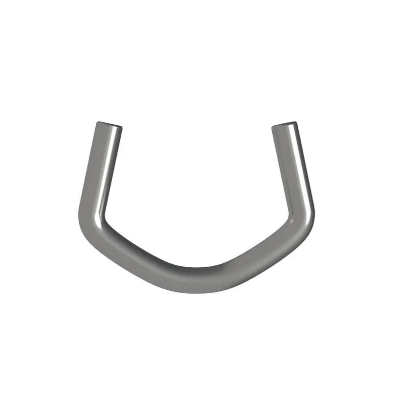 Clips acier forme C 1,8x1 cm - Fixation grillage 30p