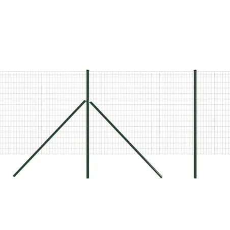 Grillage PVC 1,2m x 20m - Maille 5x10cm - Fil Ø2,5mm