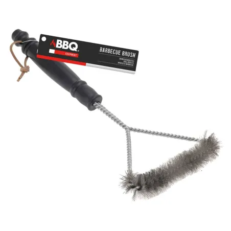 Brosse barbecue triangulaire 30 cm - Nettoyage efficace