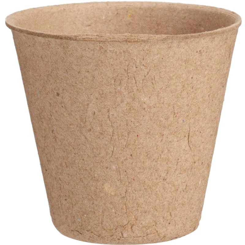 16 pots biodégradables Ø6cm pour semis écologiques