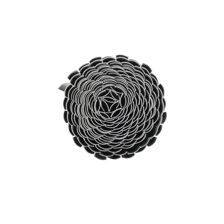 Canisse PVC occultante 1x5m gris - Fixations incluses