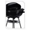 Barbecue mobile Ø46 cm - Grille chromée et bol émaillé