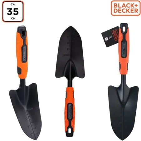 Transplantoir Black&Decker® 35 cm gradué en acier