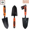 Transplantoir Black&Decker® 35 cm gradué en acier