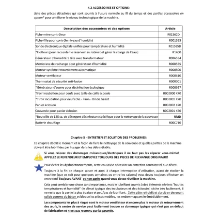 Couveuse auto DUC 70 Maino® - 70 œufs + humidificateur