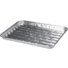 Barquettes BBQ aluminium 34x23x2,5 cm - Lot de 5