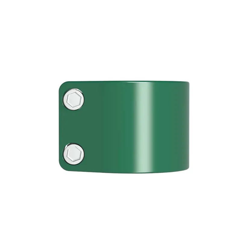 Clips fixation panneau grillagé Ø4,8 cm - Lot de 4 - Acier