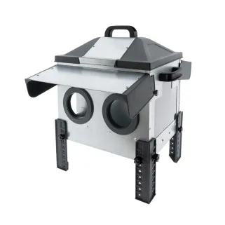 Mangeoire Robust® 12kg - Acier galvanisé anti-pluie