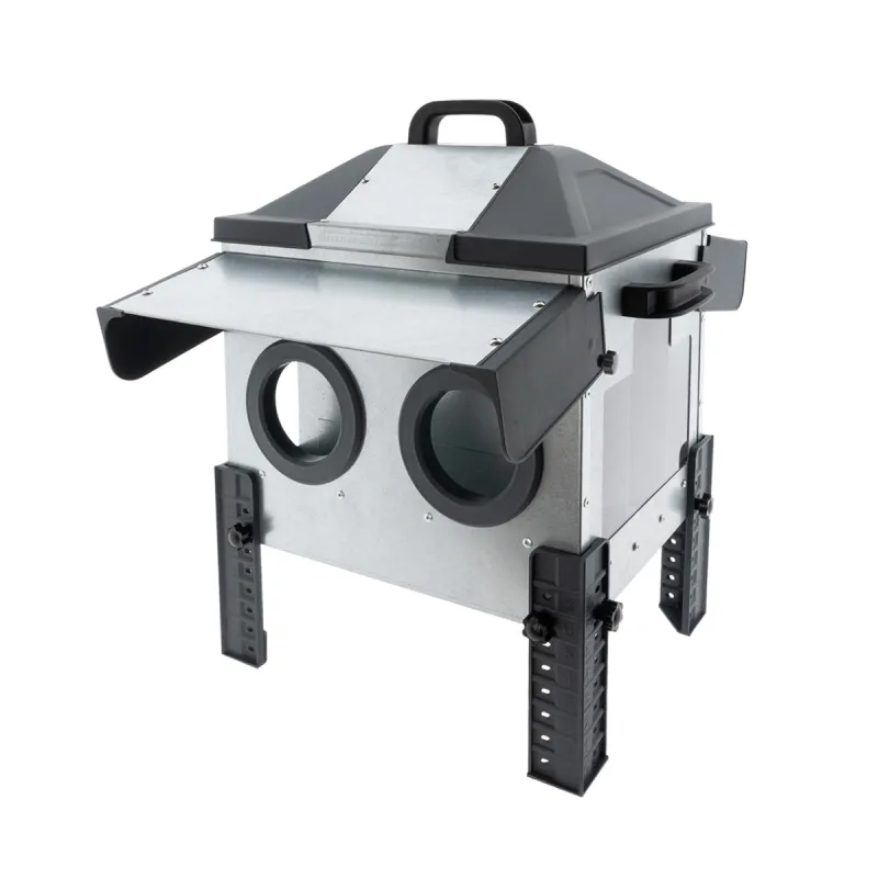 Mangeoire Robust® 12kg - Acier galvanisé anti-pluie