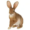 Figurine Lapin Résine - Décoration Intérieur 21x11x28cm
