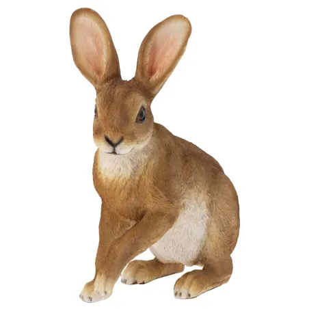 Figurine Lapin Résine - Décoration Intérieur 21x11x28cm