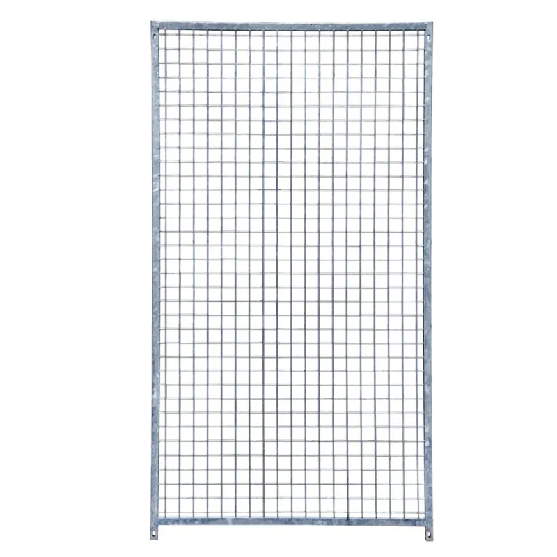 Chenil modulaire 2m avec porte - Kit complet acier