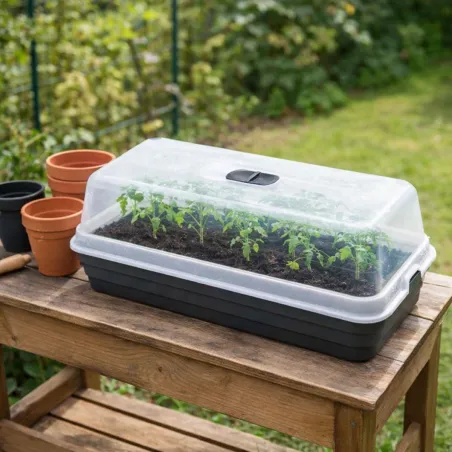 Bac à semis pro 53x23x20 cm - Démarrage optimal des cultures