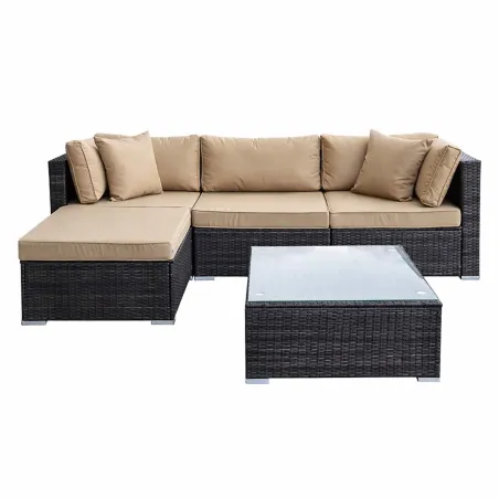 Ensemble Modulo - Salon extérieur modulable avec table basse