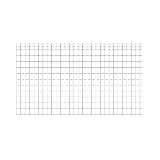 Grillage PVC galvanisé 1,5m x 20m - Maille 75x100mm Ø2,1mm