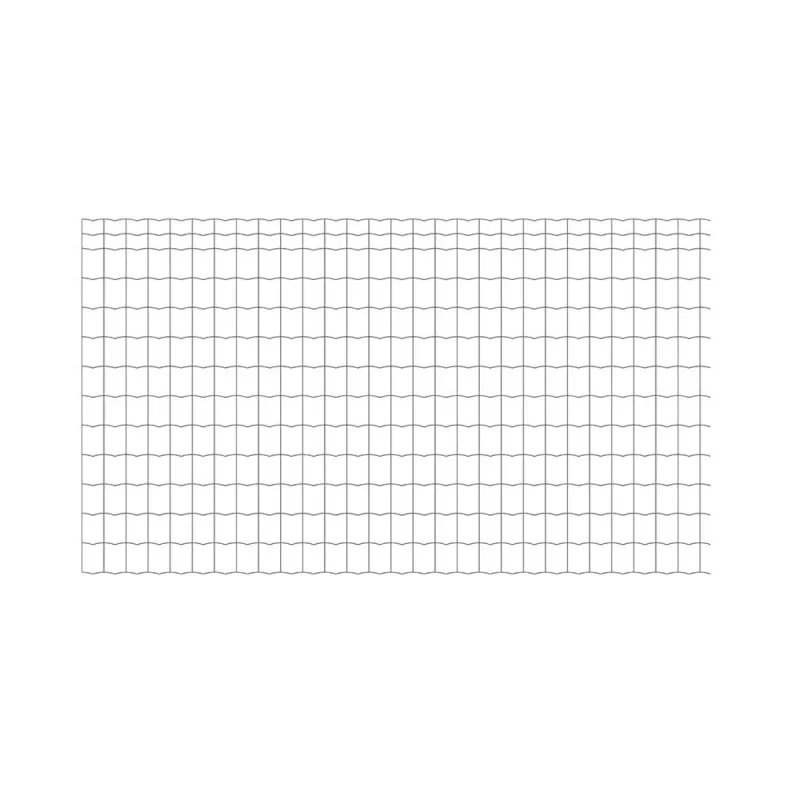 Grillage PVC galvanisé 1,5m x 20m - Maille 75x100mm Ø2,1mm