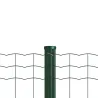 Grillage PVC galvanisé 1,5m x 20m - Maille 75x100mm Ø2,1mm