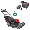 Tondeuse tractée Voltkore® 45 cm - Batterie 4Ah + chargeur