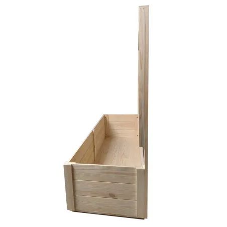 Carré potager en sapin avec treillis 98x34x104 cm - Jardin