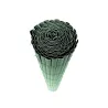 Canisse PVC occultante 1,5x5m vert - Fixations incluses