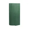 Canisse PVC occultante 1,5x5m vert - Fixations incluses