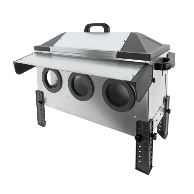 Mangeoire Robust® 18kg - Acier galvanisé anti-pluie volailles