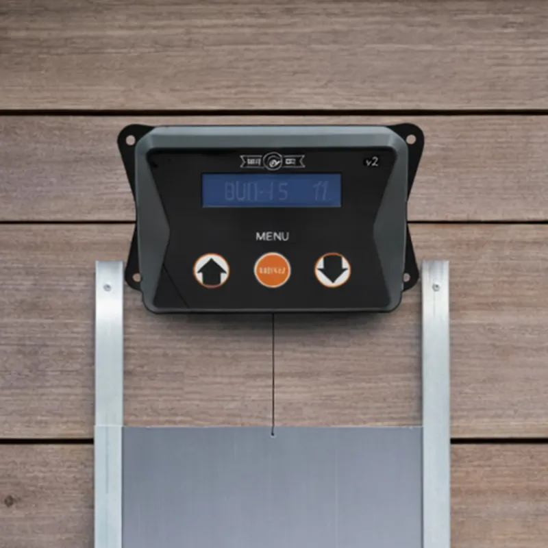 Porte auto poulailler Breedsafe V2 - Anti-prédateurs