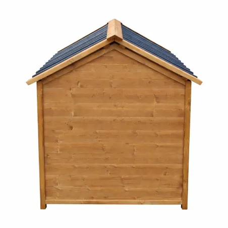 Niche chien en bois chalet taille L 83 x 87 x 101 cm