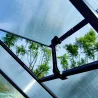 Serre aluminium 2,11 m² - Polycarbonate 4 mm - 119x177x192 cm