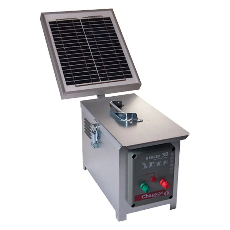 Électrificateur solaire Berger 30 - 15 000V autonome