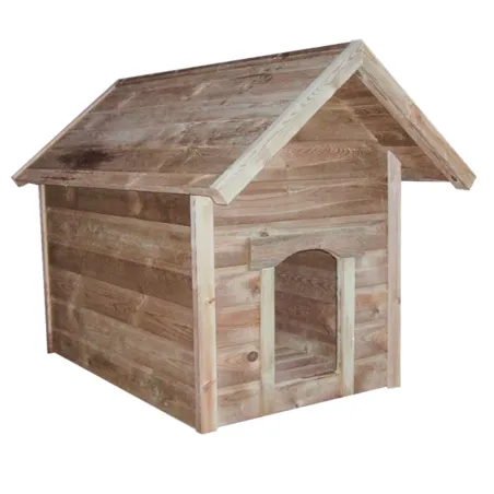 Niche grand chien pin autoclave – 115×80×106 cm durable