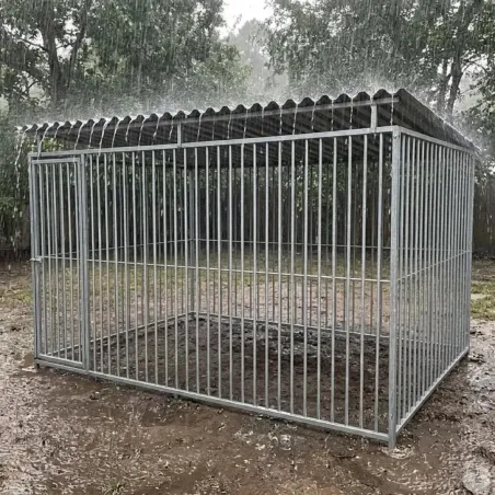 Panneaux de chenil à barreaux acier inoxydable 1,5 m ou 2m Hauteur 184 cm