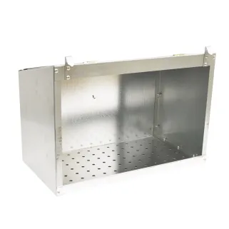 Nid en acier galvanisé pour clapier à lapins