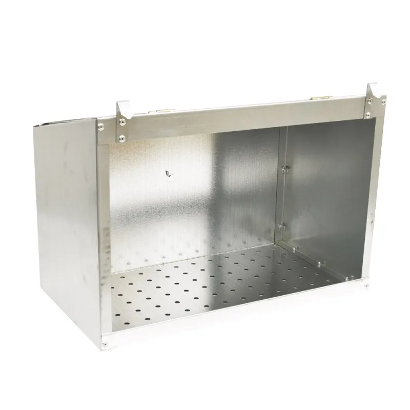 Nid en acier galvanisé pour clapier à lapins