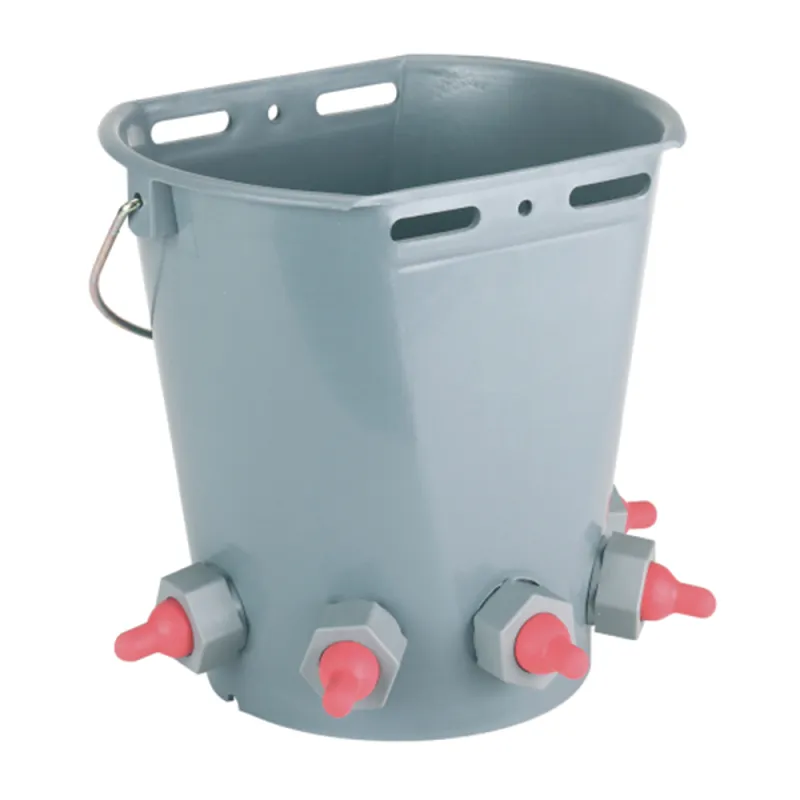 Seau biberon 5 tétines 8L KERBL pour agneaux