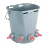 Seau biberon 5 tétines 8L KERBL pour agneaux