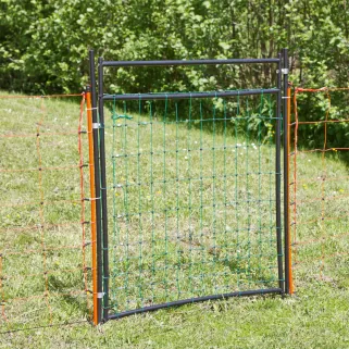 Porte pour filet électrique Kerbl - Passage brouette