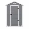 Abri Lys plastique 1,2m² - Hauteur 196 cm 1 porte