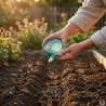 Semoir manuel de graines pour jardin et potager