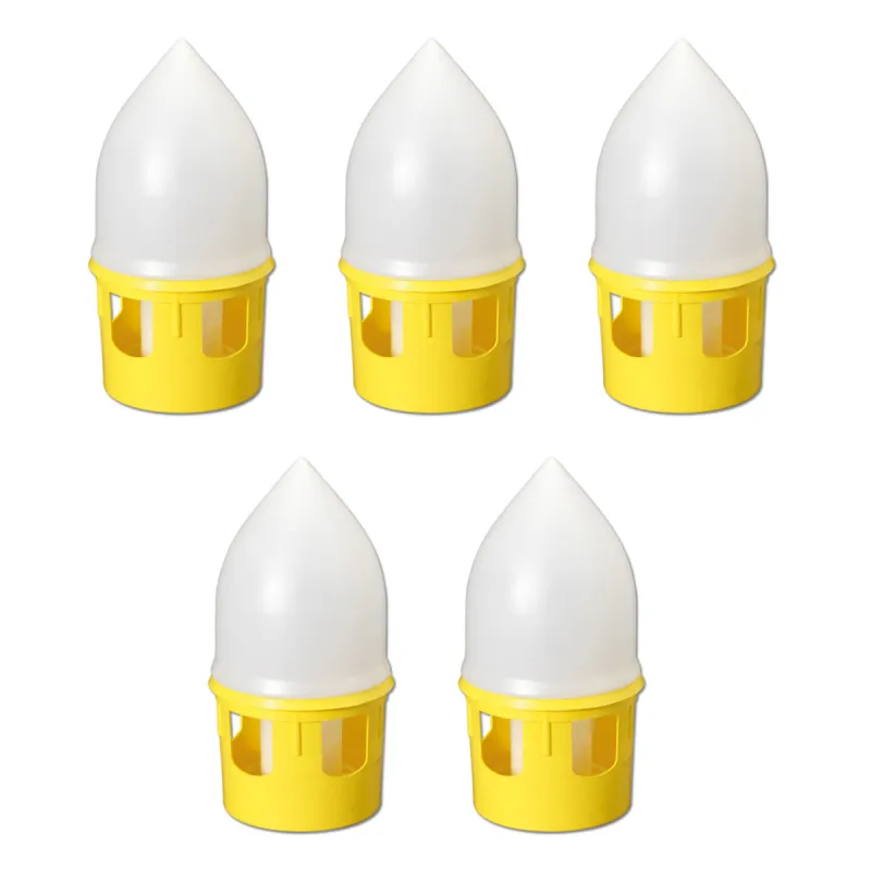 Lot de 5 abreuvoirs siphoïdes 5L pour pigeons - RIVER