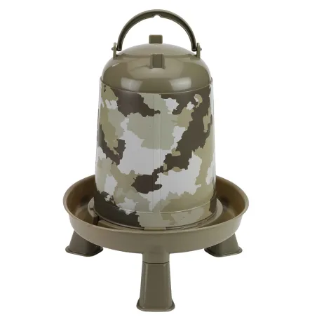 10 abreuvoirs camo 5L - Ø23cm pour volailles et élevage Gaun