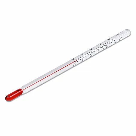 Thermomètre tube rouge OLBA - Précision couveuse