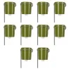 Lot de 10 agrainoirs gibier 10L sur pied 80 cm